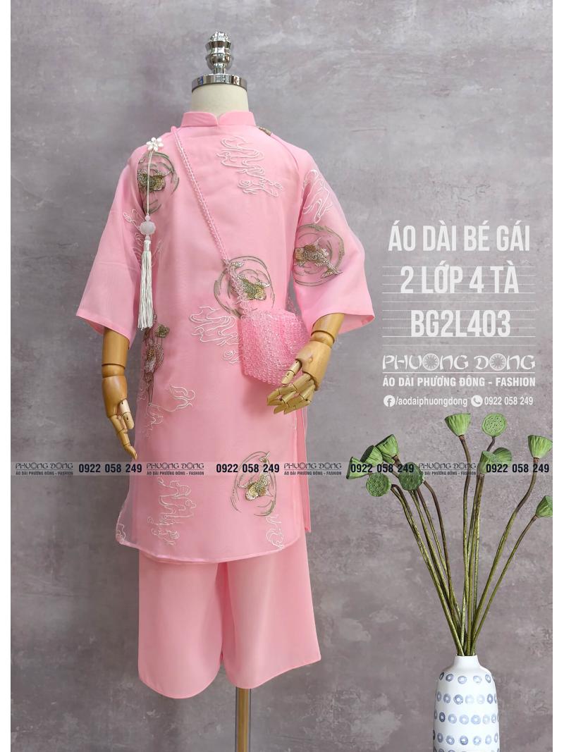 Áo Dài Cách Tân Bé Gái BG2L403